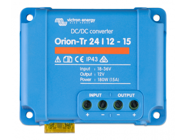 Victron Energy Orion DC/DC Konvertör 24/12-15 Amper (180W) - (ORI241215200)
